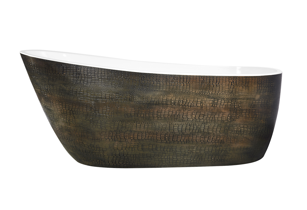 Best-Design "Color-Croco-First" vrijstaand bad 180x80x73cm
