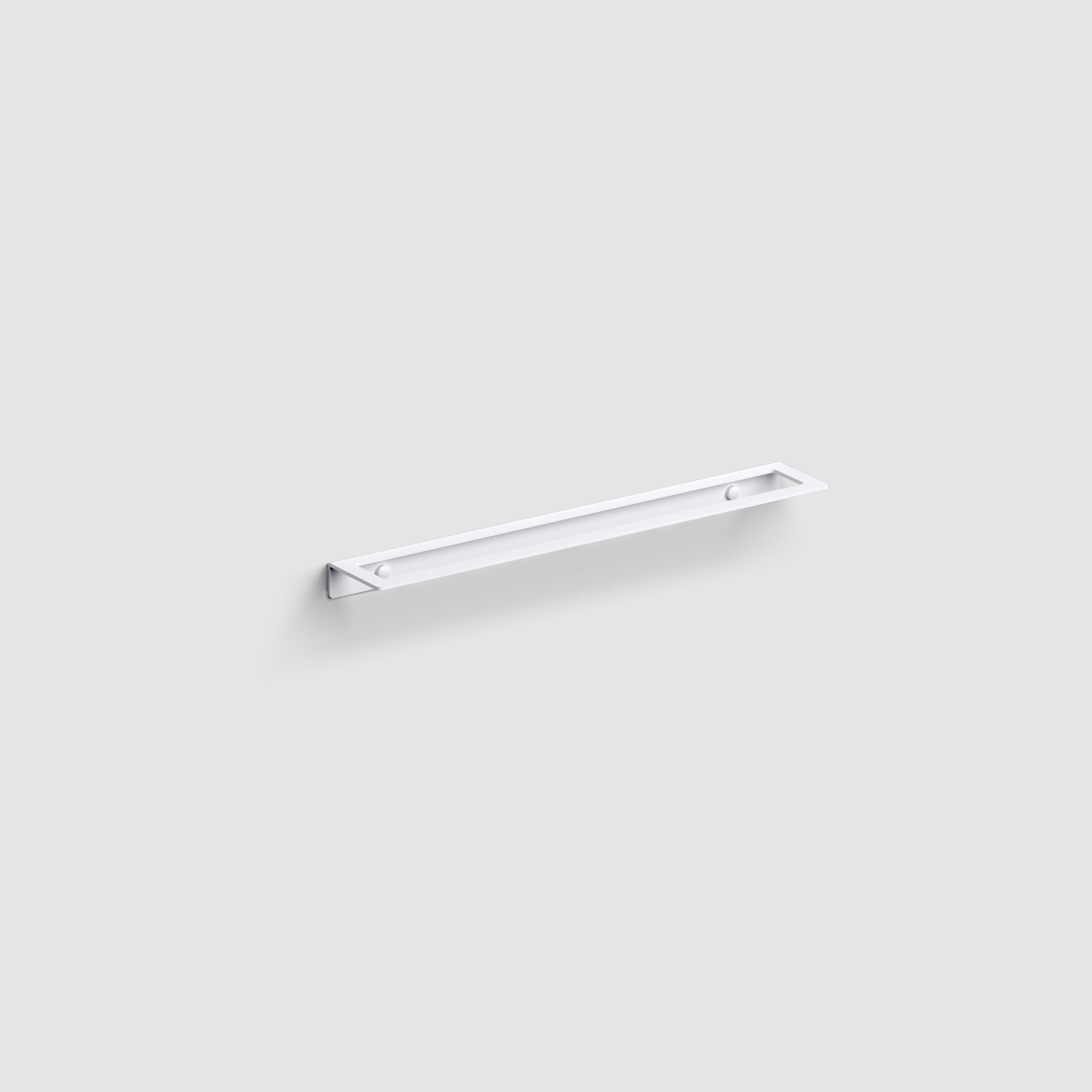 handdoekrek 45cm, mat wit