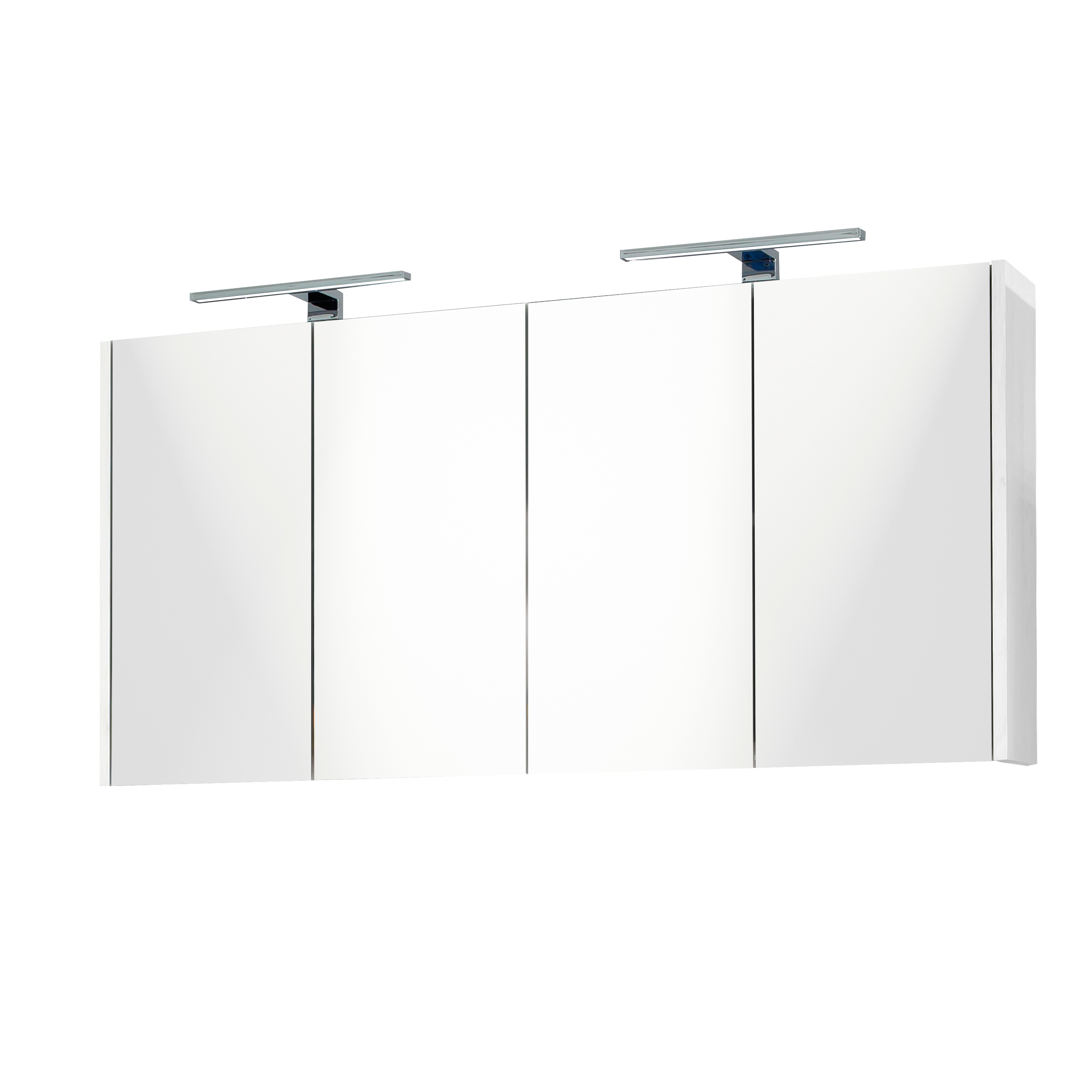 Best-Design "Happy" MDF spiegelkast + 2 x verlichting 120x60cm