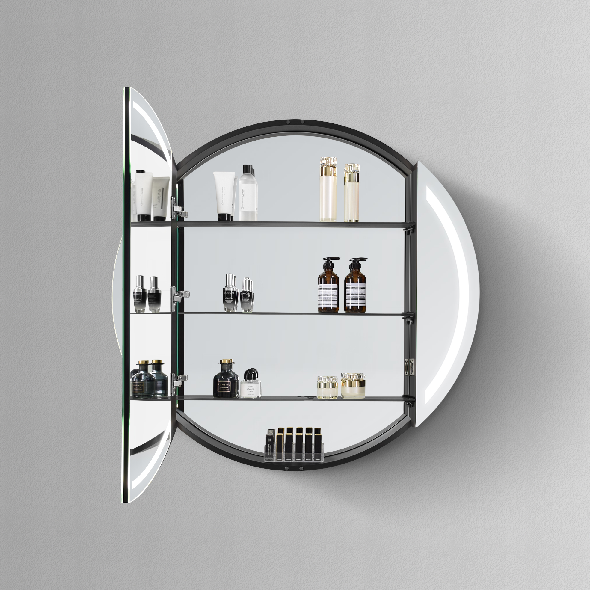 HIPP-Design SPK 81000 ronde spiegelkast 60x60 cm