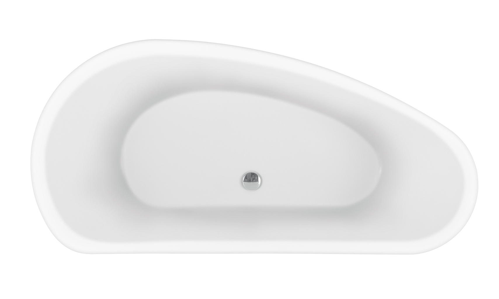 Best-Design "Monday-Glans-Wit" vrijstaand bad 170x78x60 cm