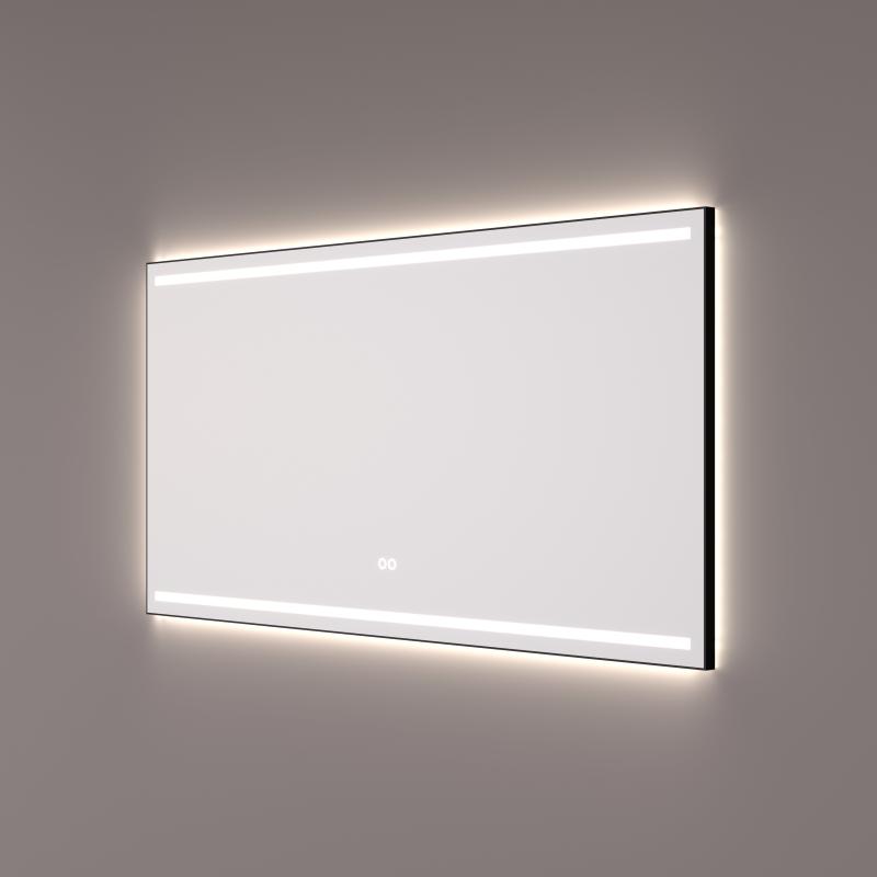 HIPP-Design SPV 7000 BL spiegel 80x70 cm — Mat zwart