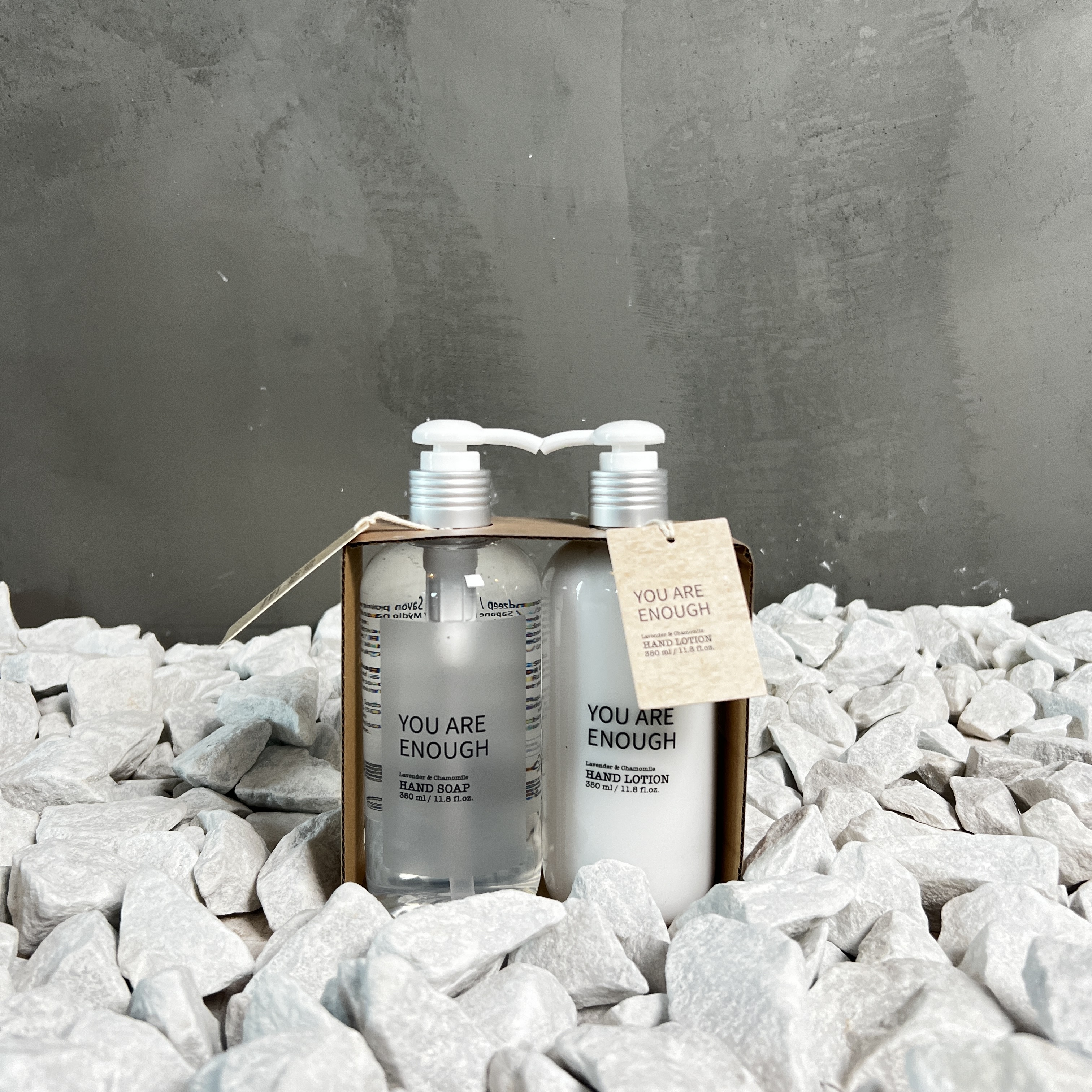 Doos à 12 stuks handzeep & handlotion 350 ml