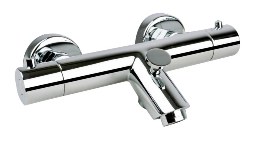 Best-Design Chrome "Heavy" badthermostaat (opbouw)