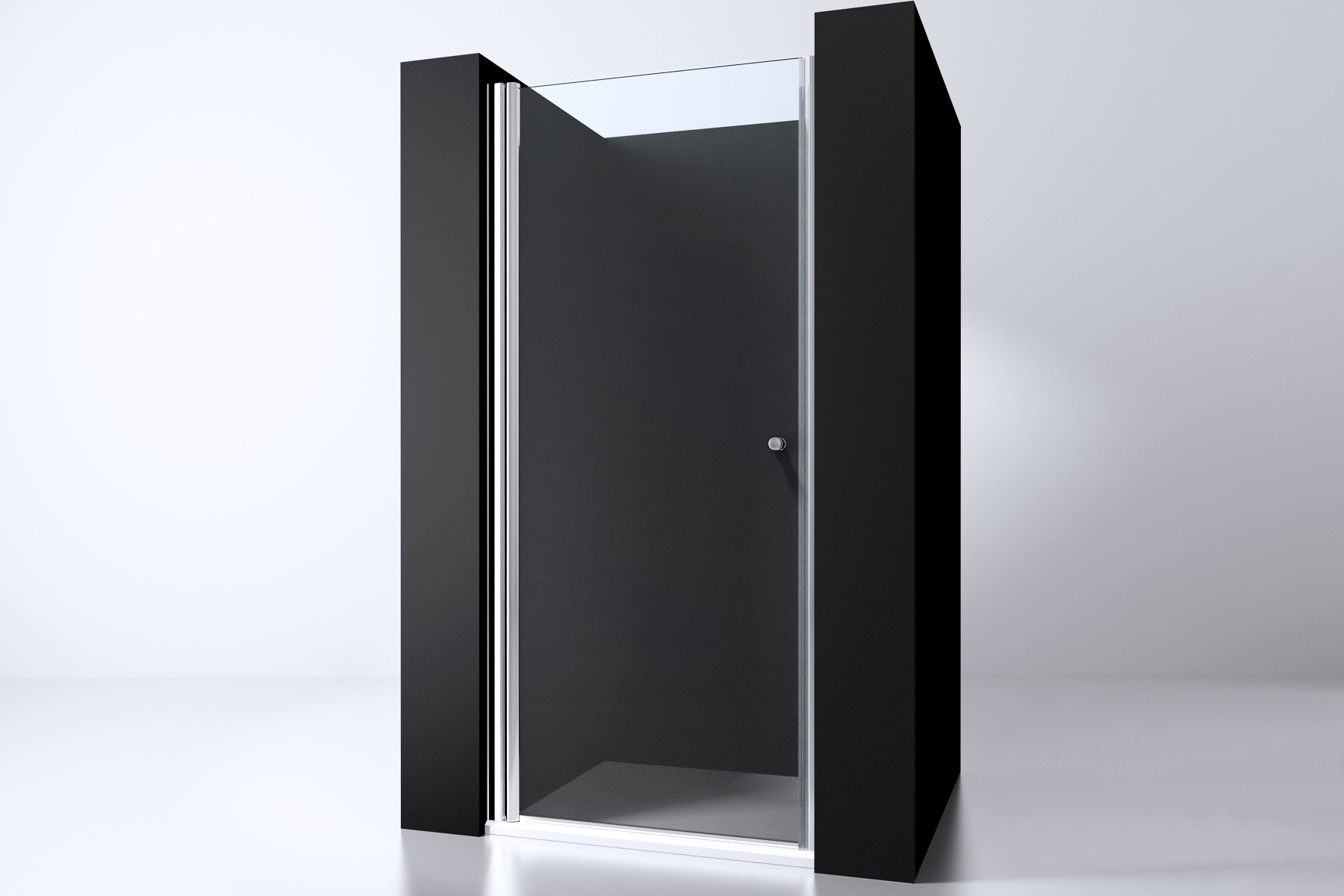 Best-Design "Erico" nisdeur met profiel 68,5-70cm H=200cm NANO glas 6mm