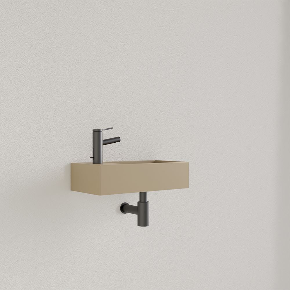 Fontein Nano Links Cappuccino 36 x 18 cm 1 Kraangat