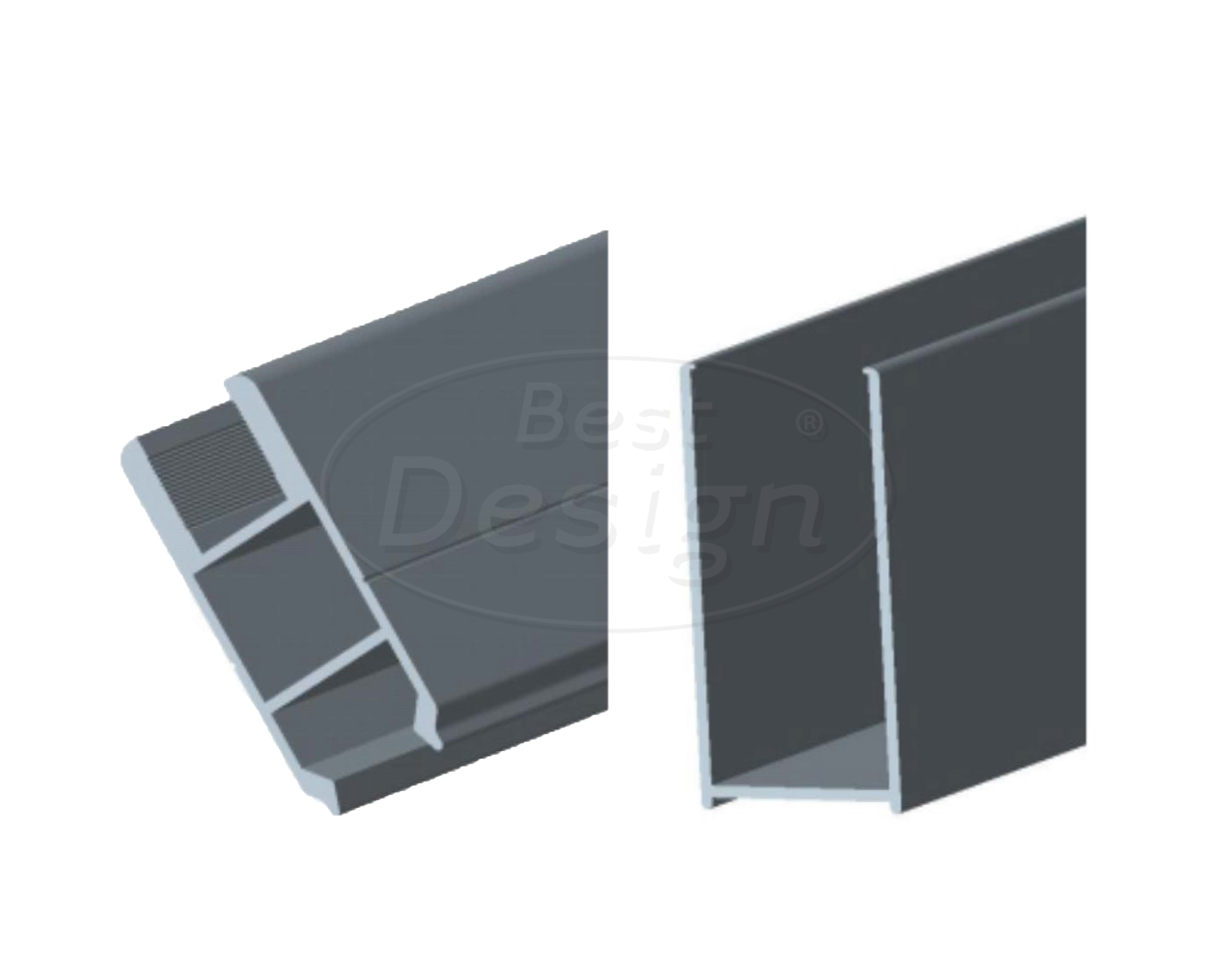 Best-Design wandprofiel tbv: "Erico" art: 3856410 / 3856500 / 3875280