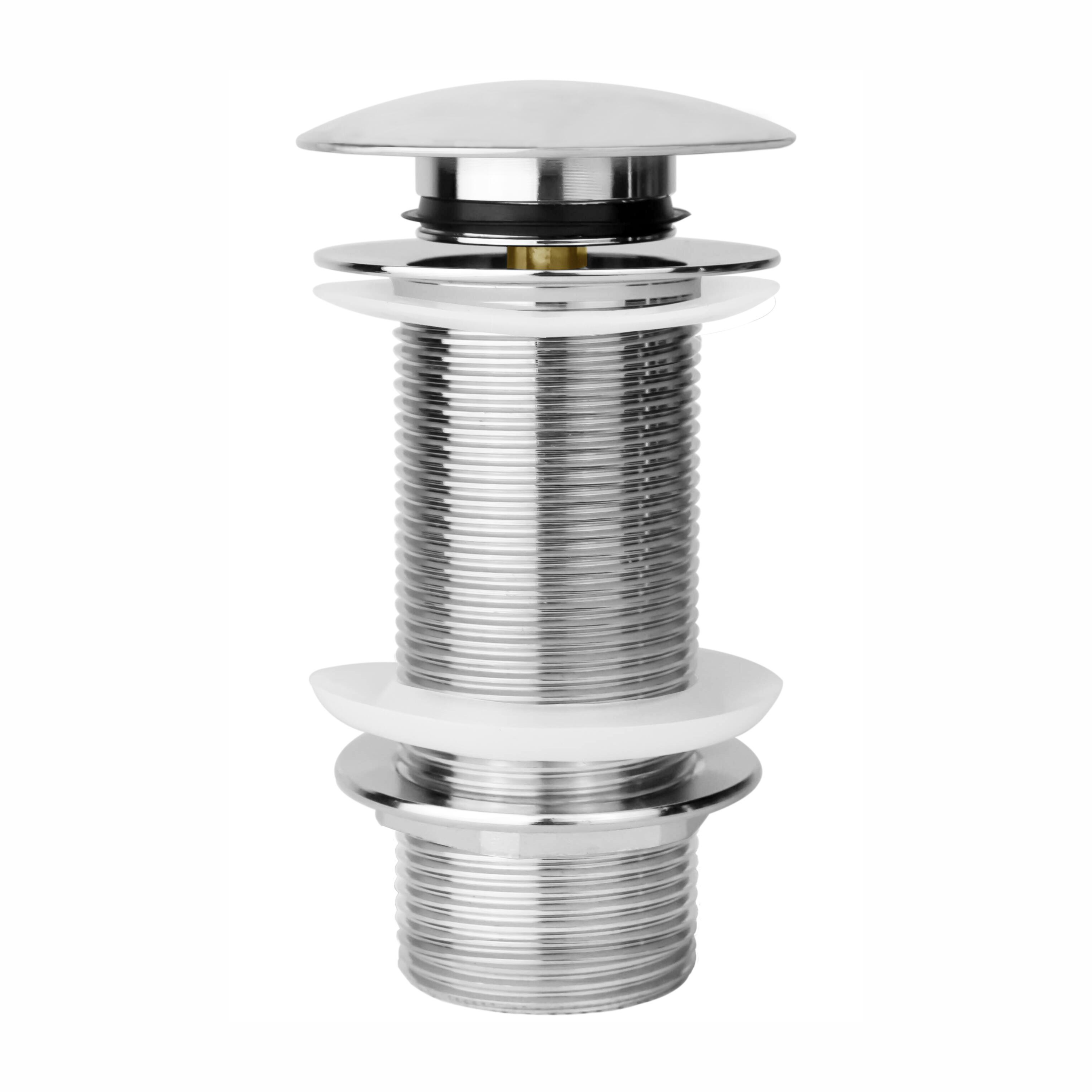 Best-Design Chrome clic-waste lange draad 5/4"