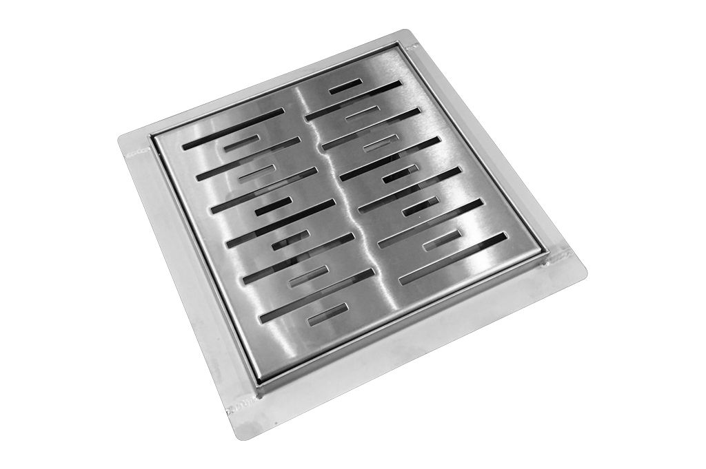 Best-Design "N-Square" doucheput met flens 15x15x7.7cm