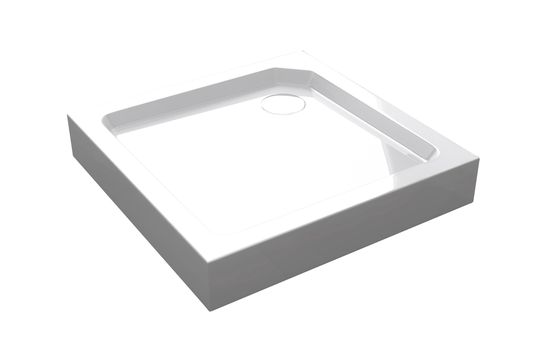Best-Design "Project" opbouwdouchebak vierkant 90x90x14 cm
