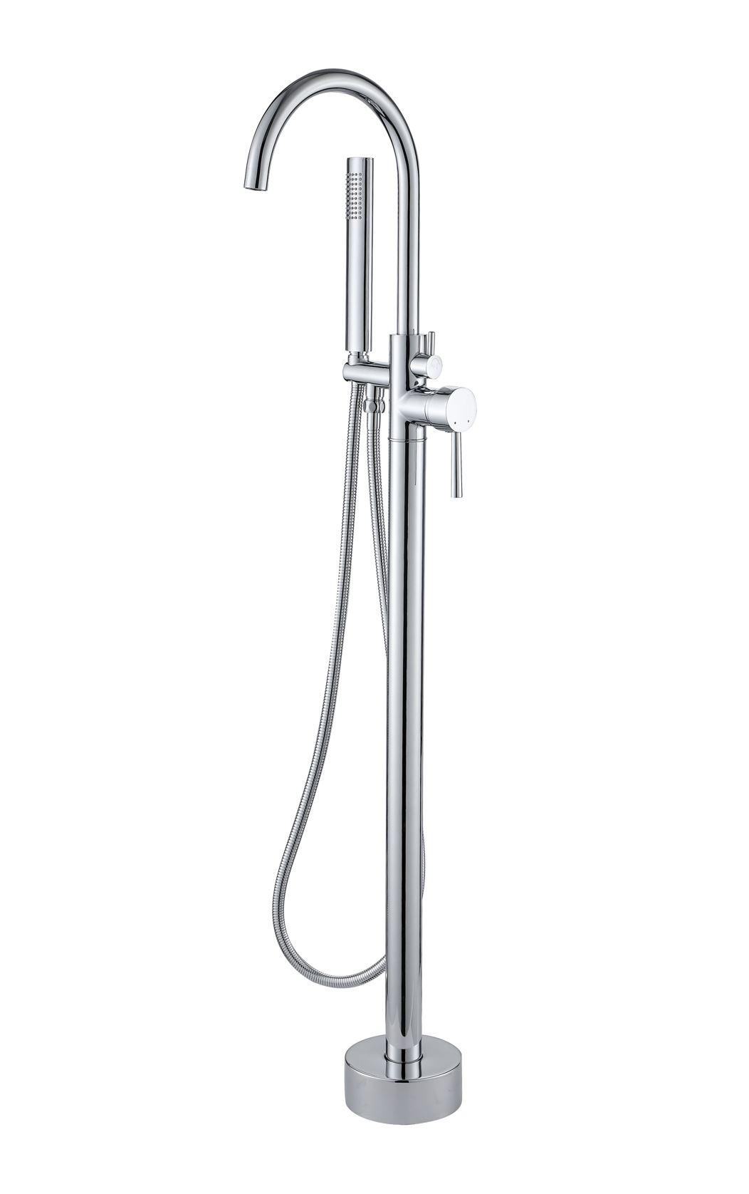 Best-Design Chrome "Kraft" vrijstaande badkraan H=112 cm