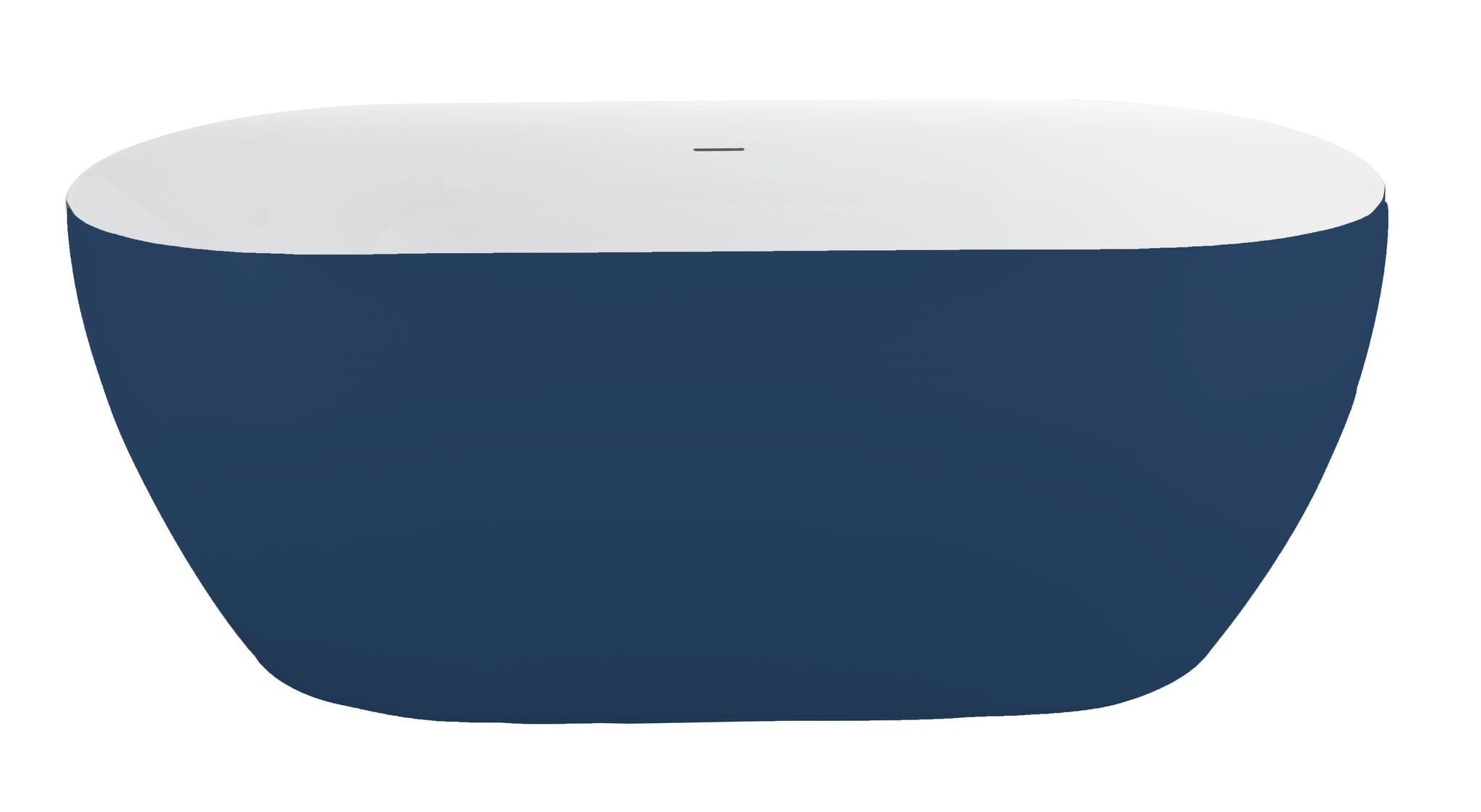 Best-Design "Friday-Blue-Bicolor" vrijstaand bad 178x78x60 cm