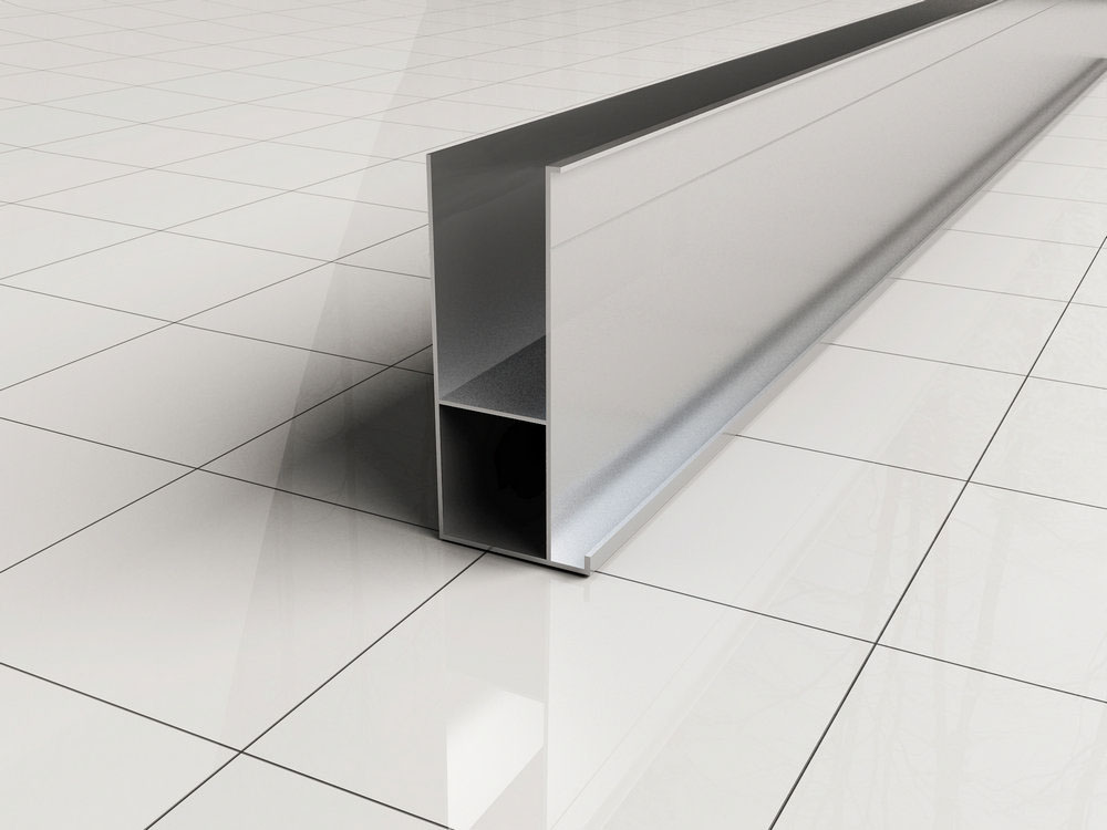 Verbredingsprofiel aluminium 3 x 202 cm chroom