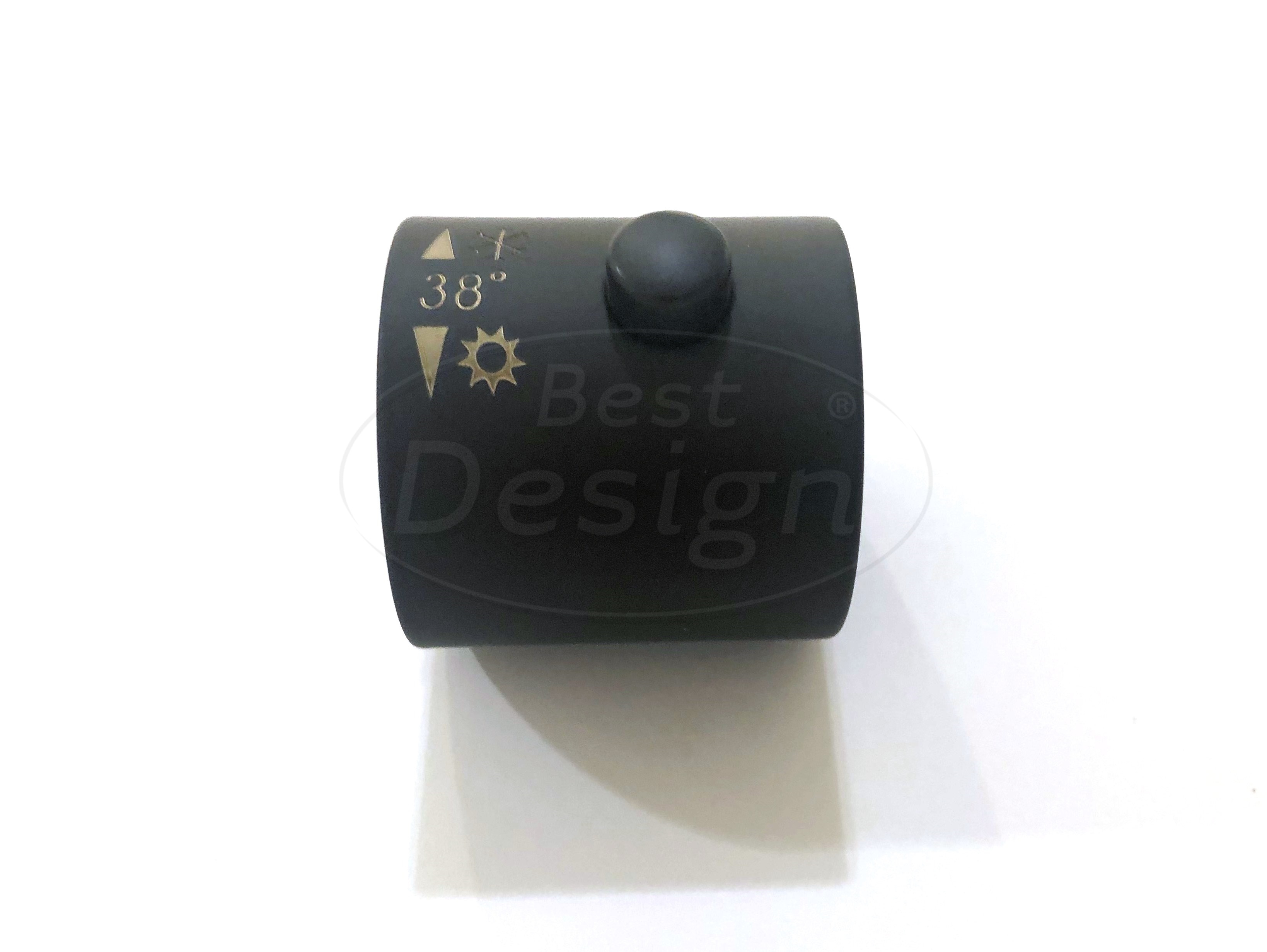 Best-Design thermostaatknop tbv. "Black-Pary & Zagaro"
