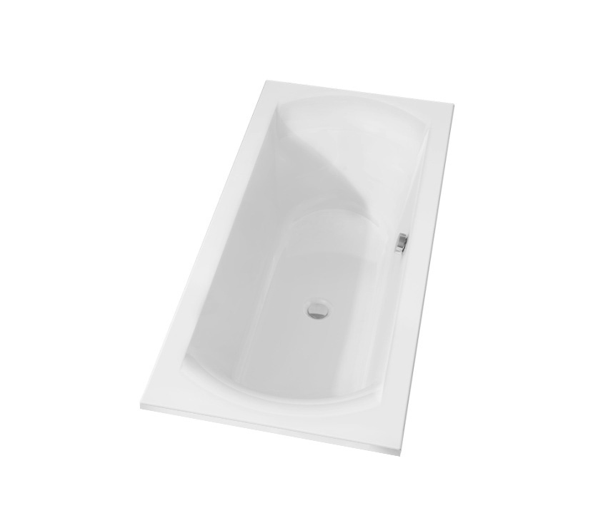 Riho Lima inbouwbad 150x70x45 cm glanzend wit