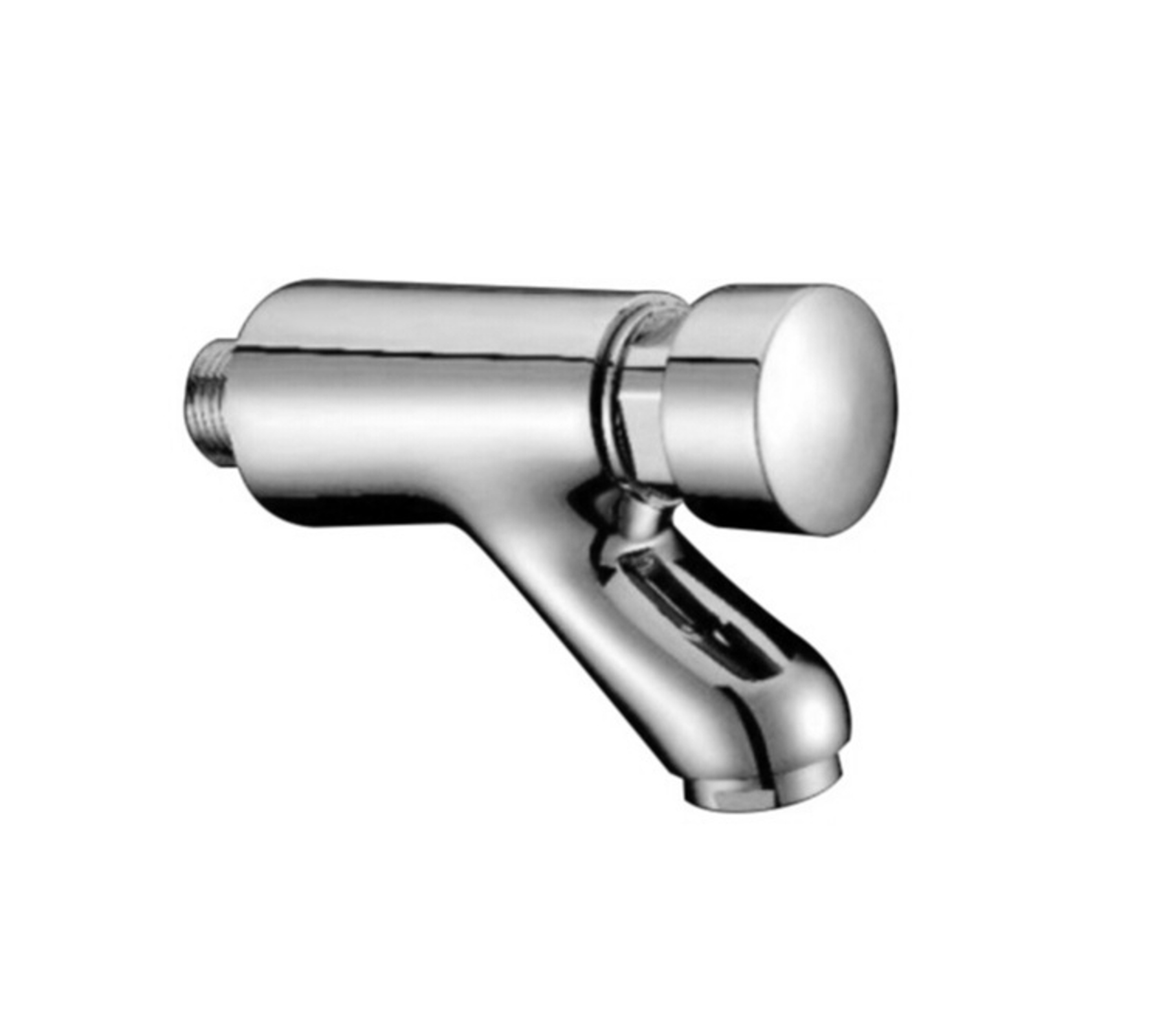 Best-Design Chrome "Delay-Wand" wand toiletkraan