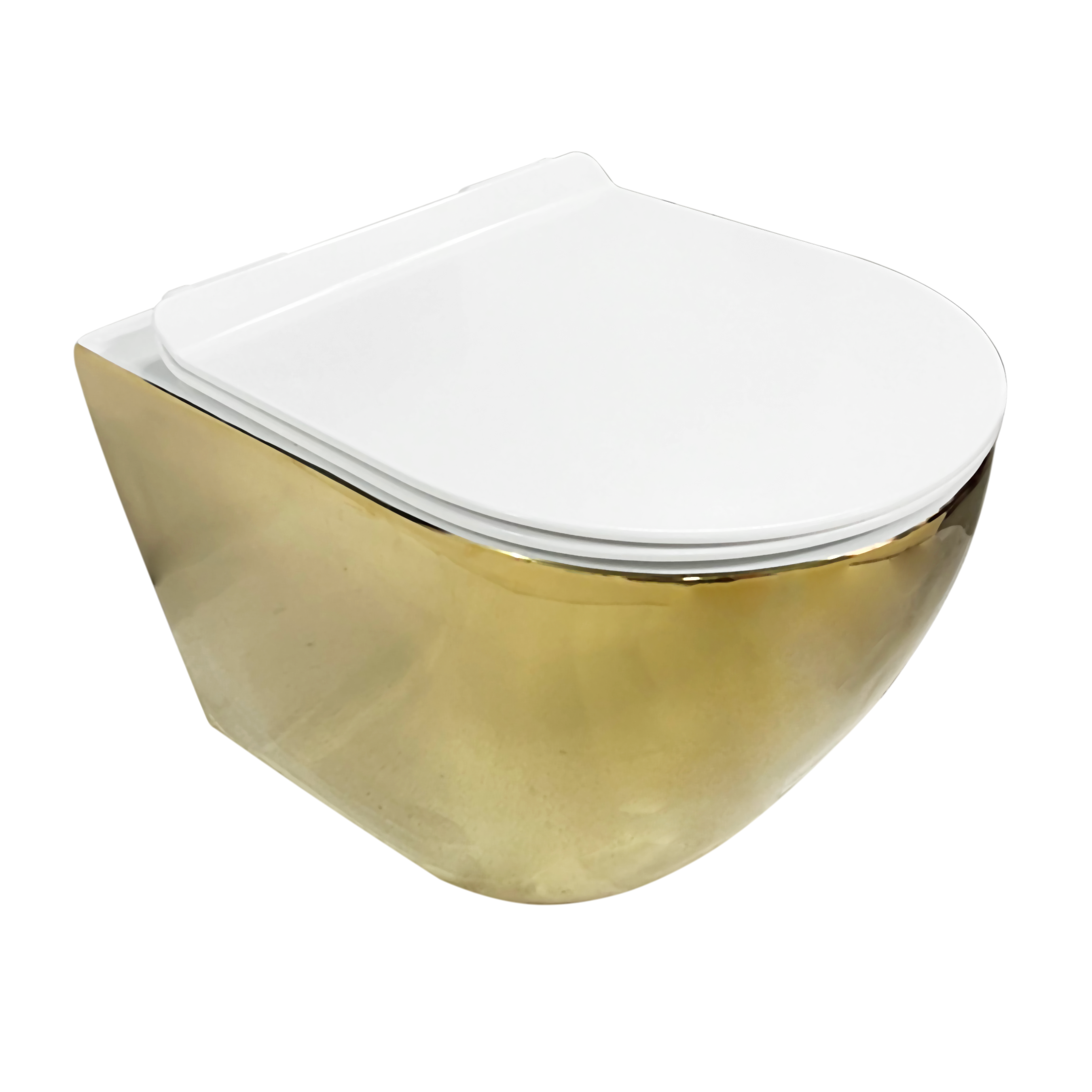 Best-Design "Life-Gold-49" wandcloset zonder spoelrand incl. zitting