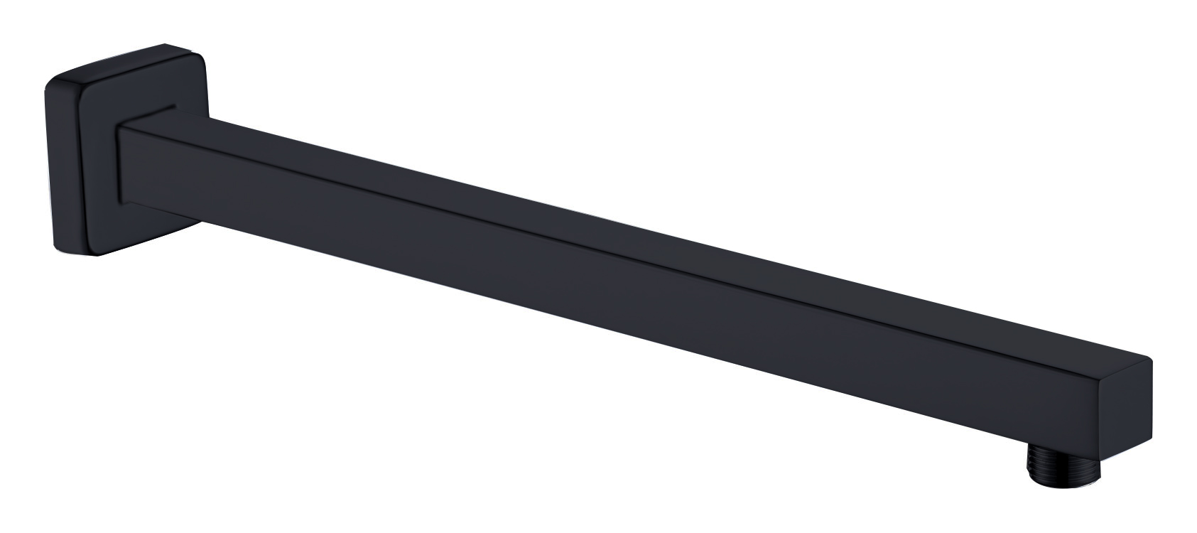 Best-Design "Nero-tory" muurbeugel vierkant 40 cm mat-zwart