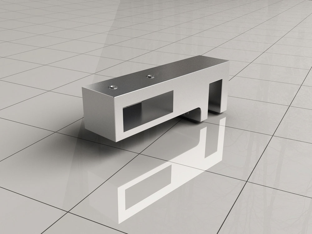 T-verbinder stabilisatiestang chroom