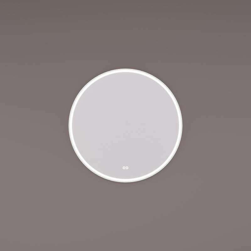 HIPP-Design SPV 13000 WH spiegel rond 60x60 cm — Mat wit
