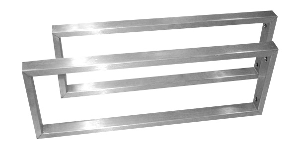 Best-Design paar RVS-304 beugels 44x15 cm
