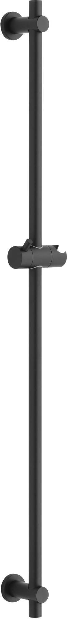 Best-Design "Nero-Garda" douche-glijstang 90 cm mat-zwart