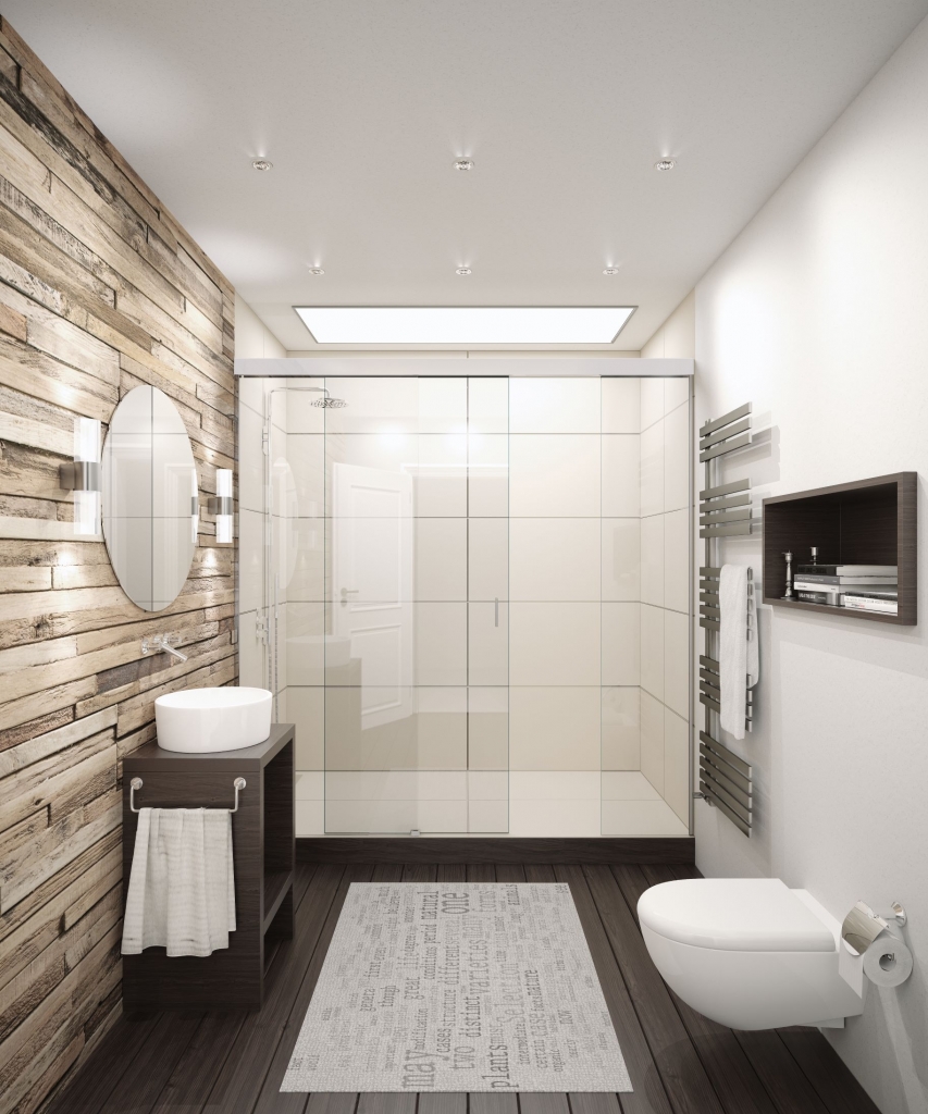 Schuifdeursysteem softclose 8mm rookglas brons max 2000x2100 mm met Chroom beslag