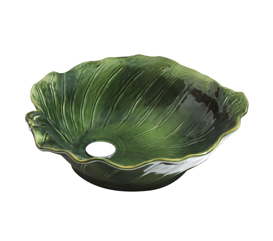 Best-Design "Leaf-Green" opbouw-waskom diam: 475 mm