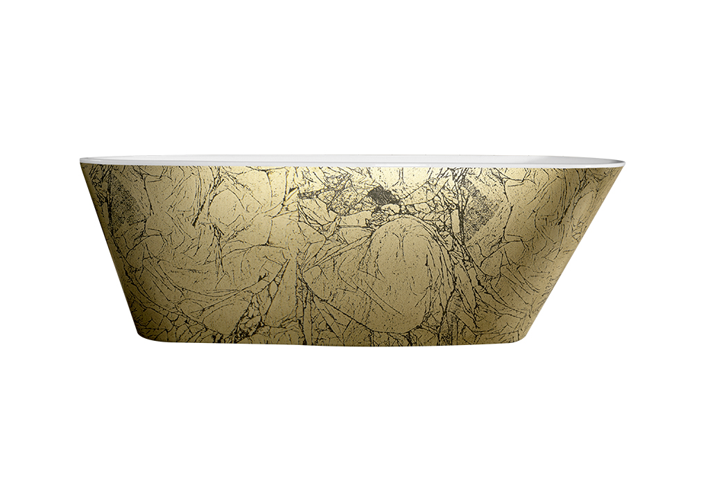 Best-Design "Color-Goldfeeling" vrijstaand bad 172x75x60cm