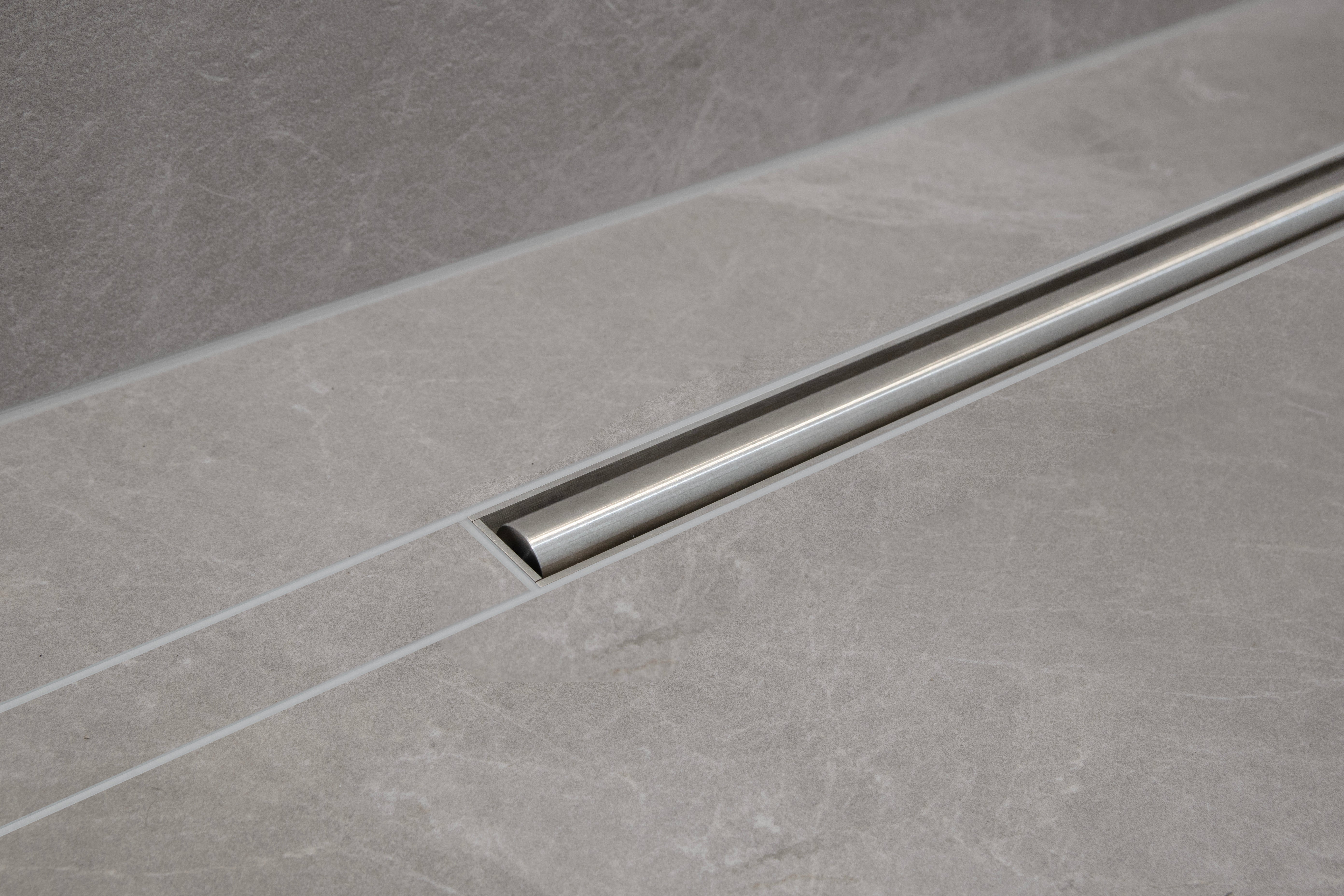 Carrodrain Cayman Mono douchegoot LOW 60 cm RVS