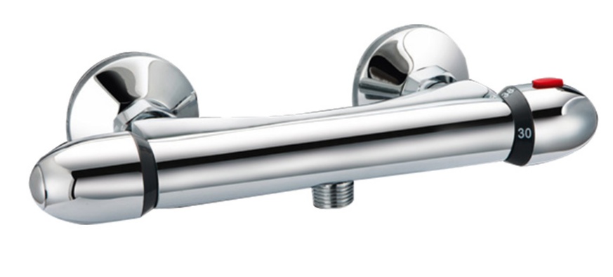 Best-Design Chrome "Light" douchethermostaat (opbouw)