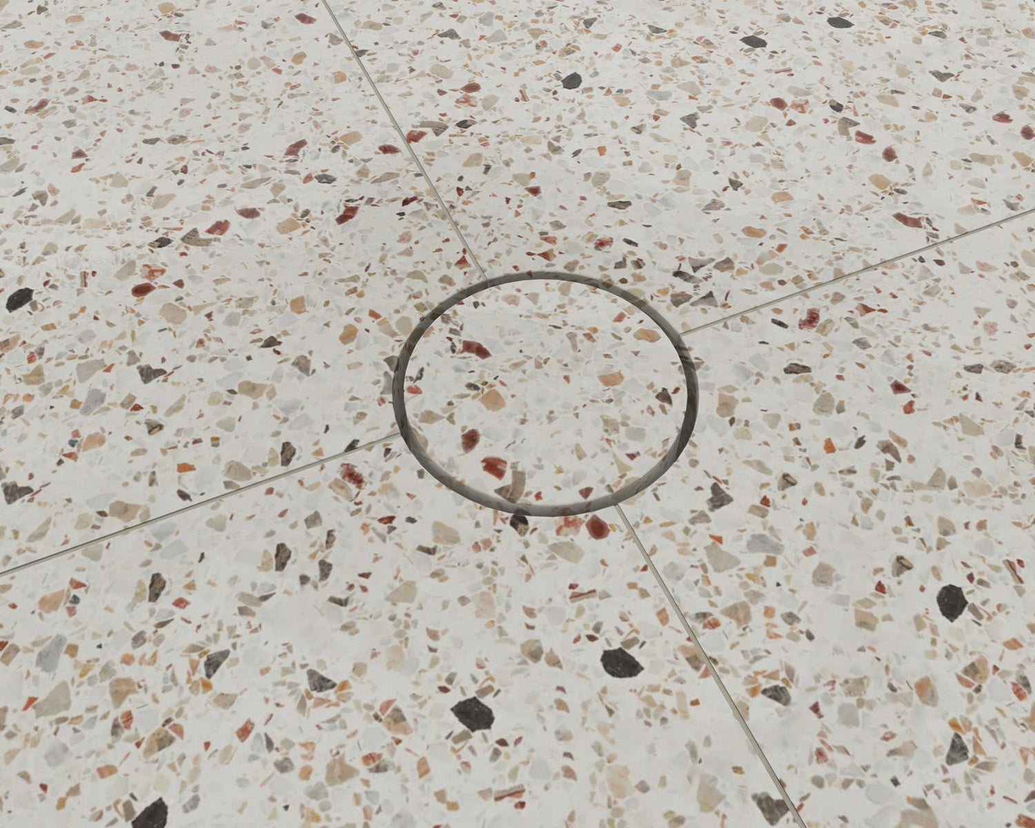 Carrodrain Invisible Disco 125 betegelbare doucheput LOW