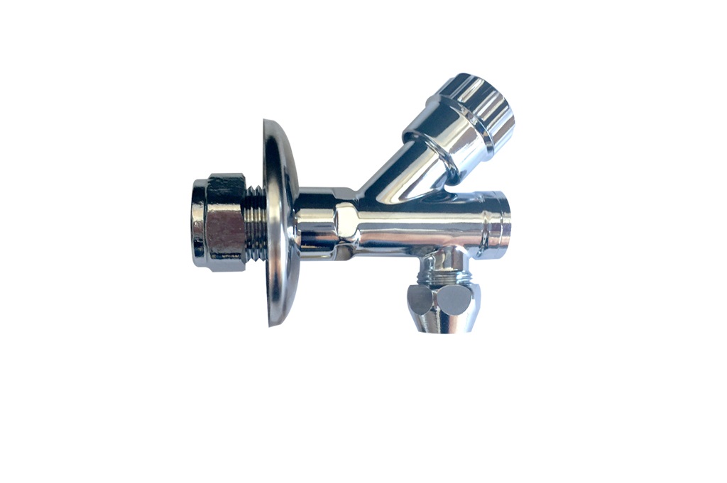 Best-Design hoekstopkraan +filter 1/2"-15mmx10 knel+rozet