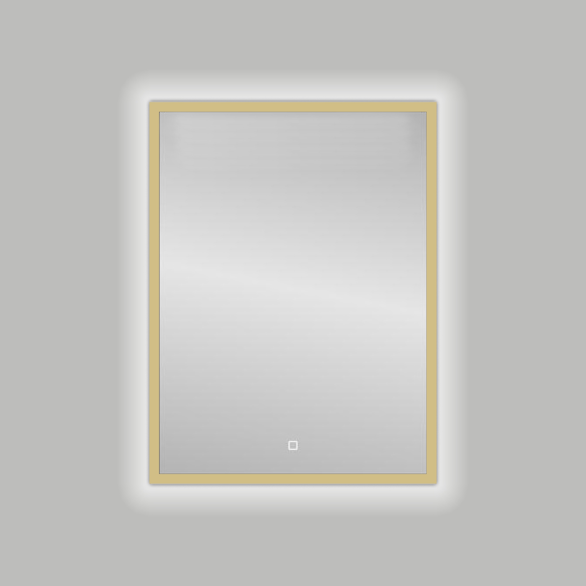 Best-Design Nancy "Isola" LED spiegel B=60cm x H=80cm mat-goud