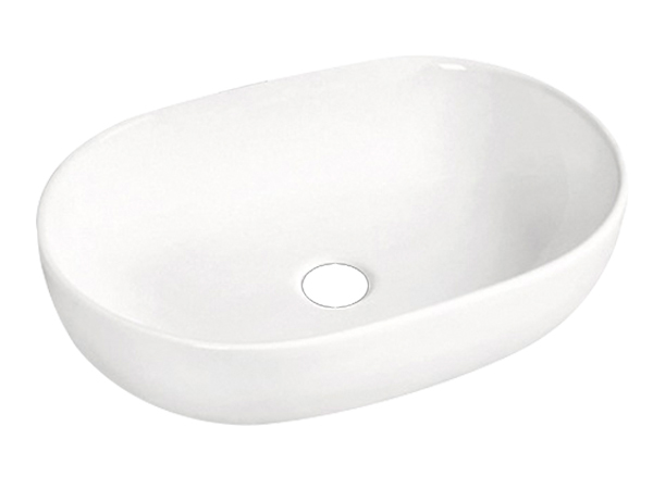 Best-Design "Lariano" opbouw waskom 60x42,5x14cm – Glans-Wit