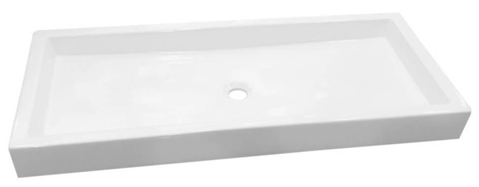 Best-Design "Proba" opbouw wastafel 100x45x9cm