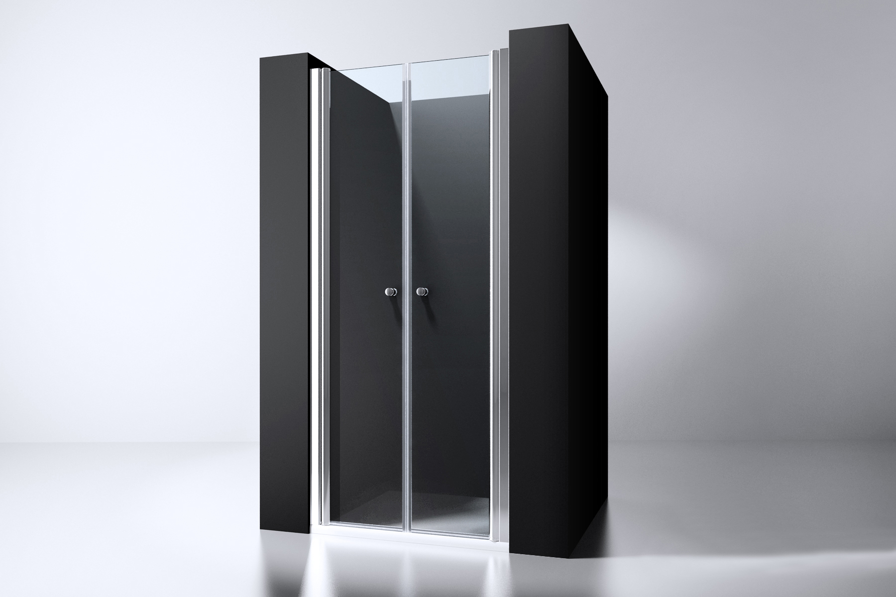 Best-Design "Erico" pendeldeur met profiel 79-83cm H=200cm NANO glas 6mm