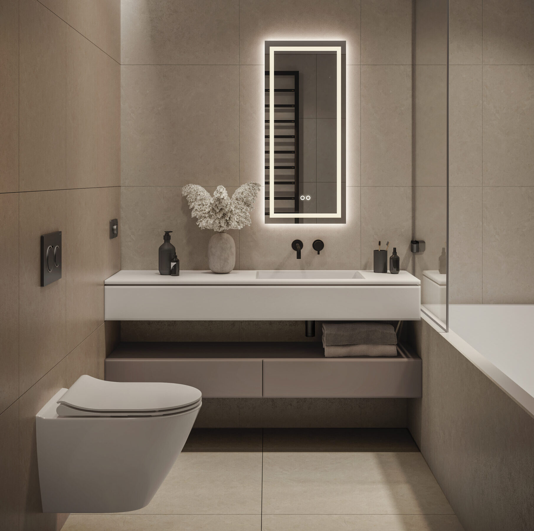 HIPP-Design SPV 9001 spiegel 40x90 cm
