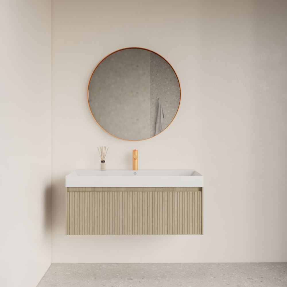 Spiegel Asteri Koper Rosé 40 cm