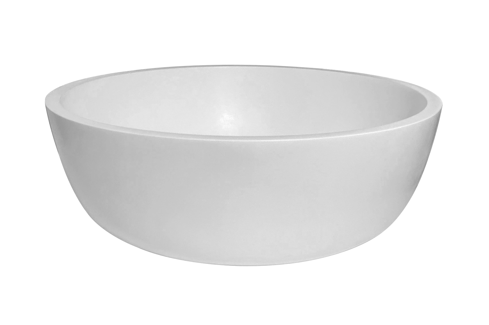 Best-Design "Astoria" opbouw-waskom "Just-Solid" 42 cm – Glans-Wit