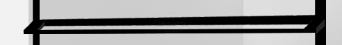 Best-Design "Noire" losse handdoekbeugel tbv.inloopdouche 900 mm