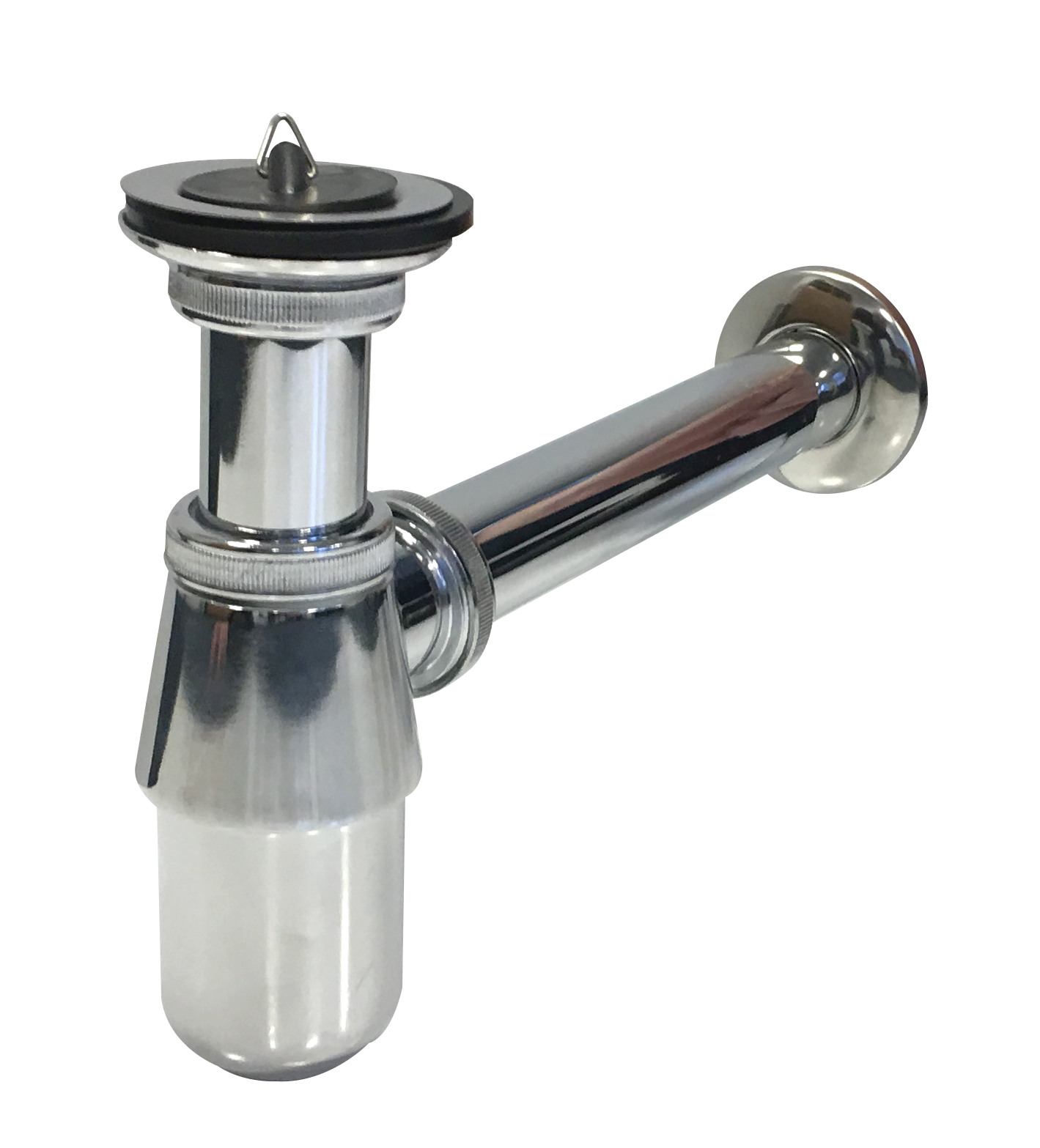 Best-Design Chrome plug & beker sifon (2 in 1) 5/4" x 32 mm