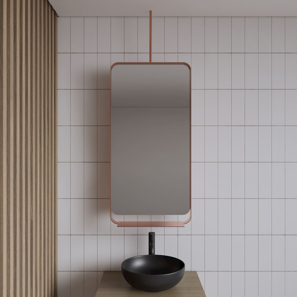 Spiegel Astra Koper Rosé 50 x 100 cm