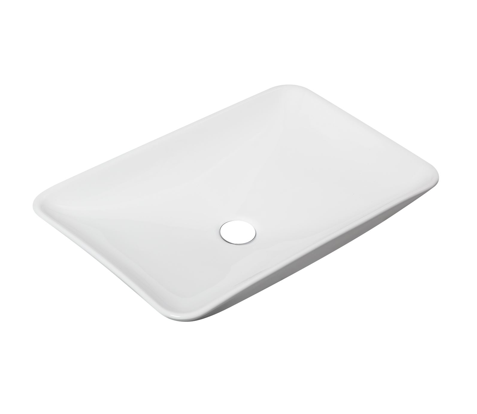 Best-Design "Azam" opbouw wastafel 58x36x11,5cm