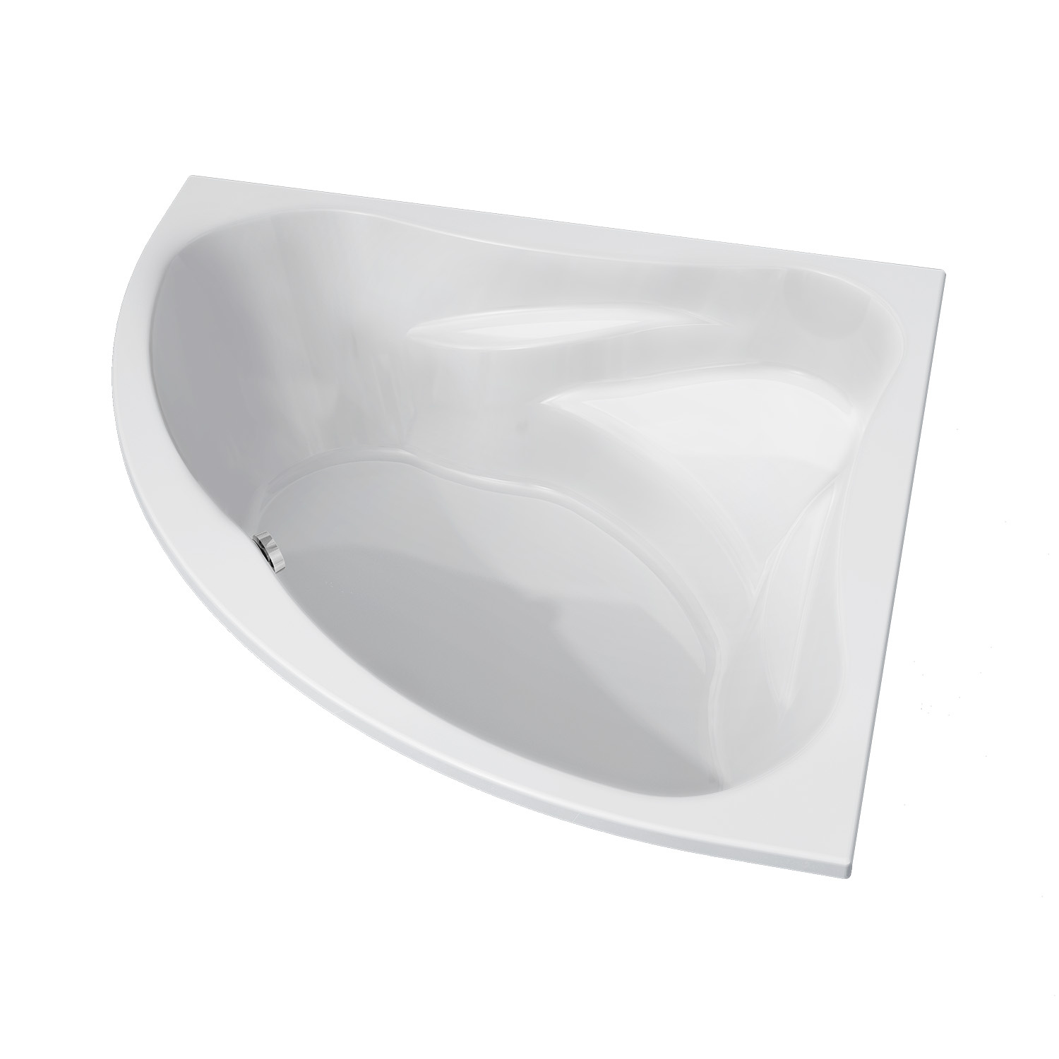 Riho Neo inbouwbad 140x140x47.5 cm glanzend wit