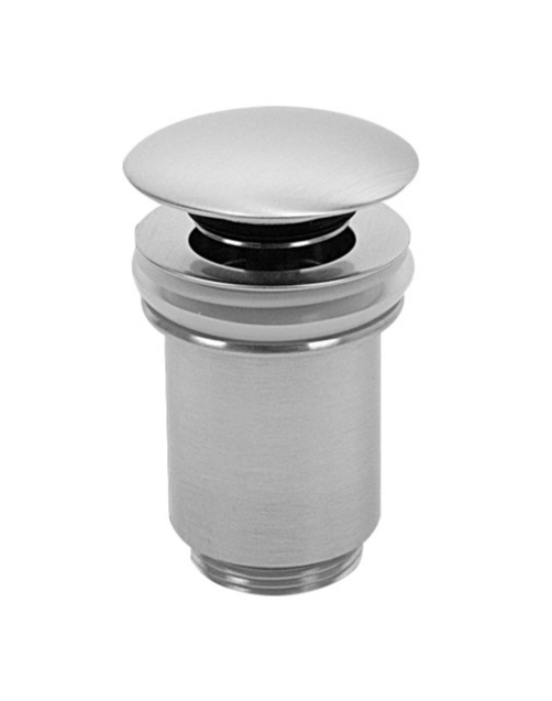Best-Design "Hoog" clic-waste 5/4" RVS-look