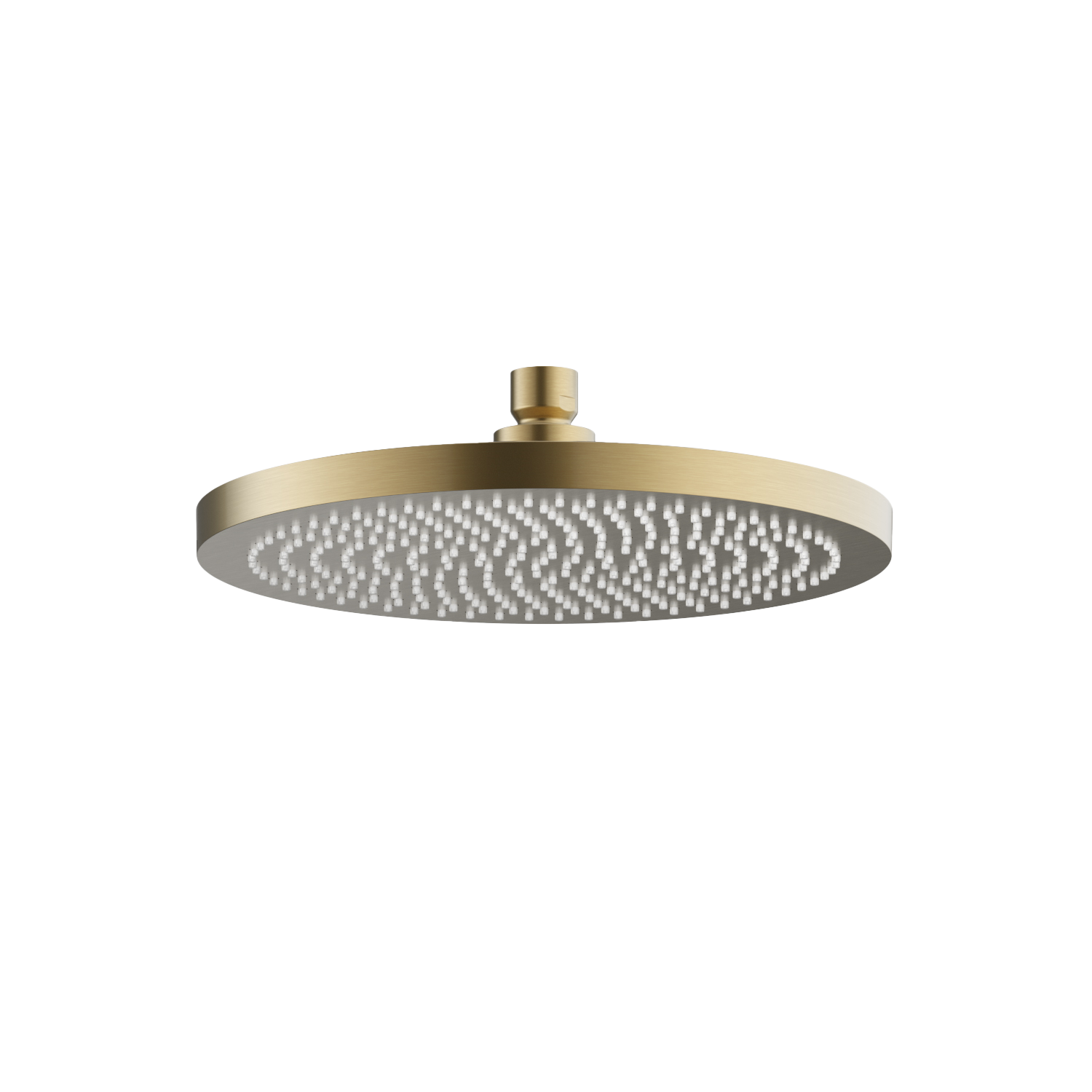 Velvet hoofddouche Ø23 cm Ace AC104 — Geborsteld messing PVD