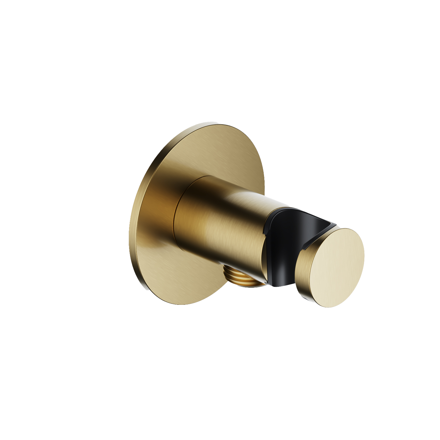 Wandsteun + uitlaat Ace AC515 — Geborsteld messing PVD
