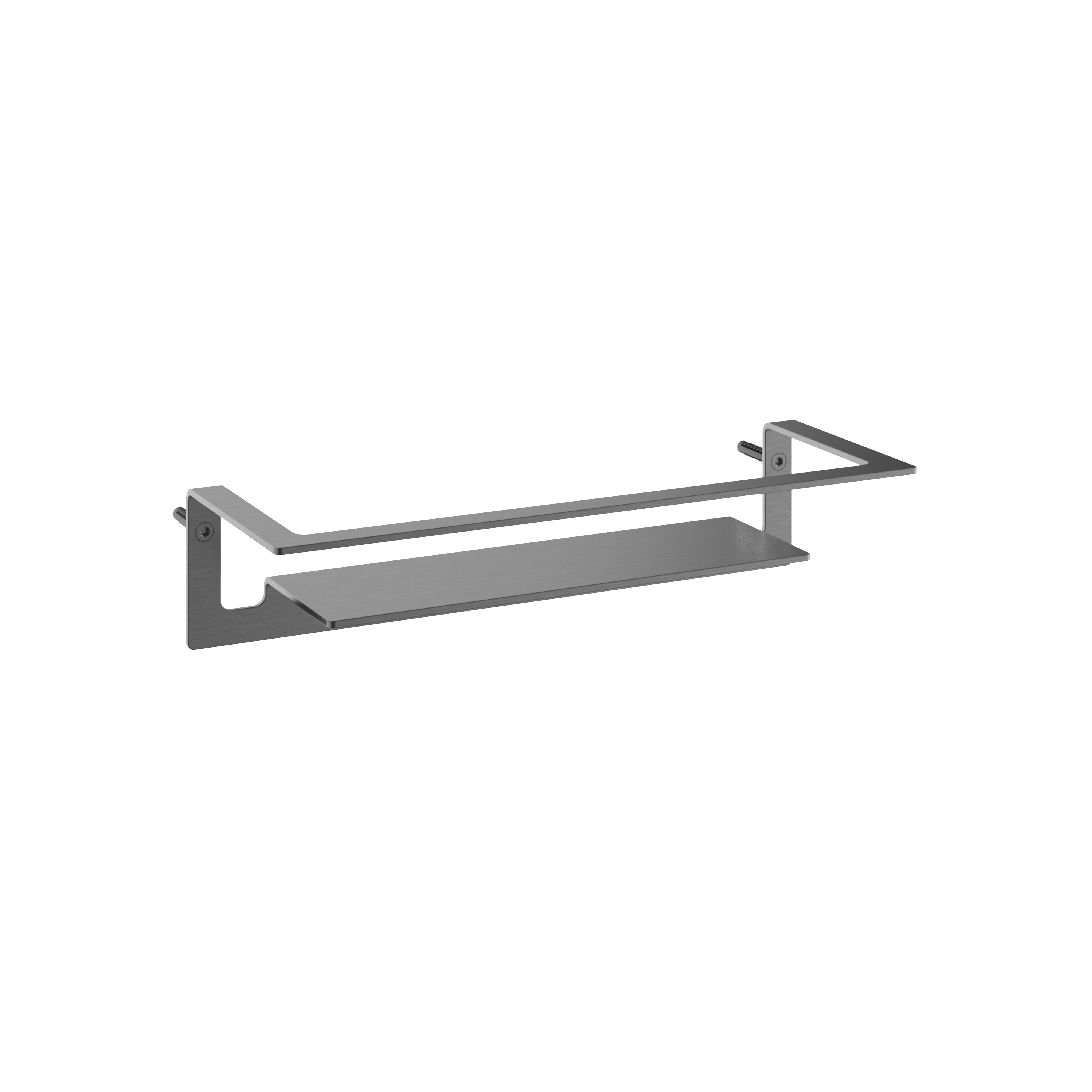 Design douchekorf recht &More ARA20 — Geborsteld gunmetal PVD