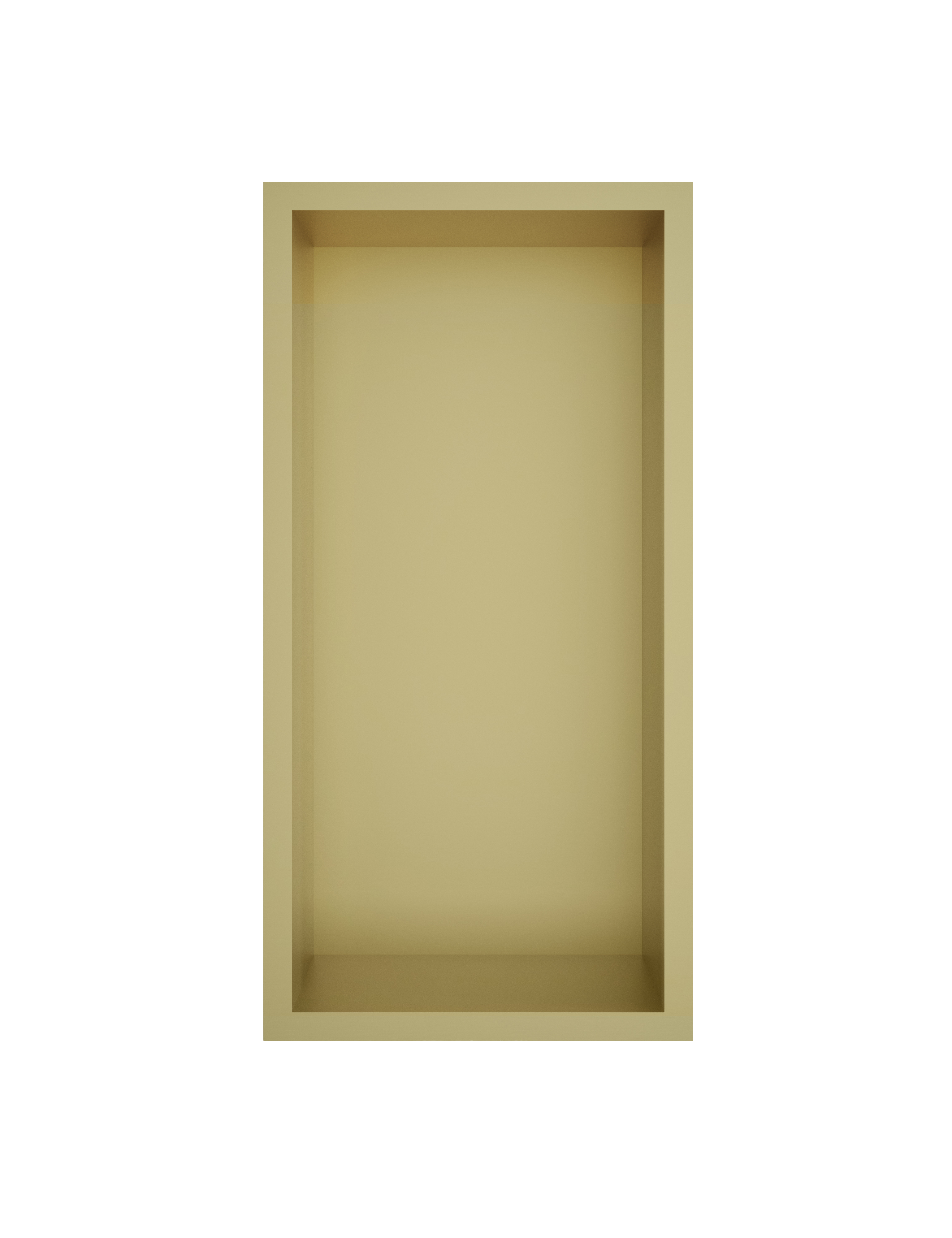 Inbouwnis 30x15x10cm &More BOX015 — Geborsteld messing PVD